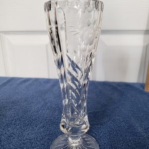 American Brilliant Cut Glass Vase